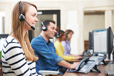 call center girl customers for life